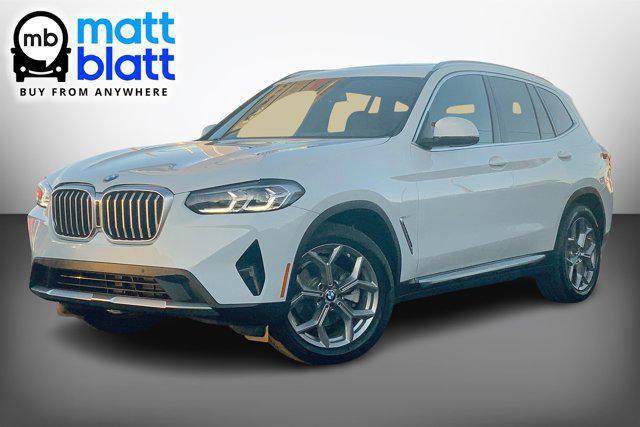 used 2022 BMW X3 car, priced at $35,000