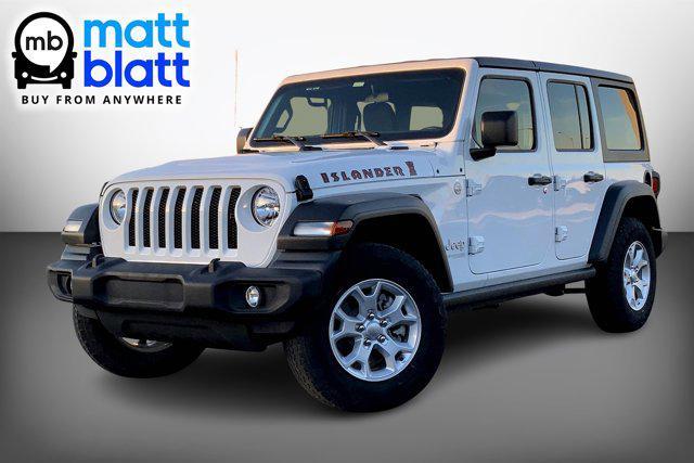 used 2021 Jeep Wrangler Unlimited car, priced at $33,488