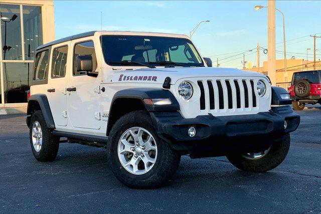 used 2021 Jeep Wrangler Unlimited car, priced at $33,488