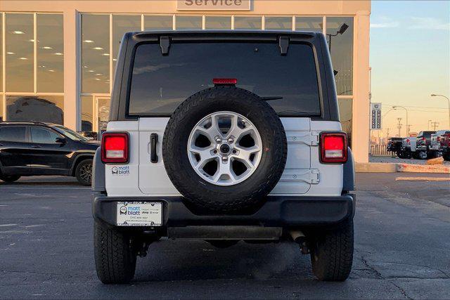 used 2021 Jeep Wrangler Unlimited car, priced at $33,488