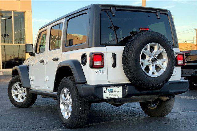 used 2021 Jeep Wrangler Unlimited car, priced at $33,488