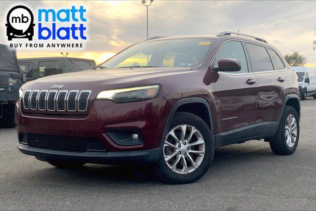 used 2019 Jeep Cherokee car, priced at $16,500