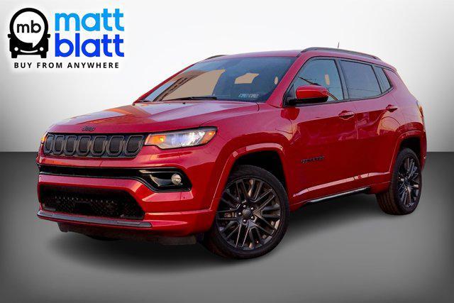 used 2022 Jeep Compass car, priced at $25,000