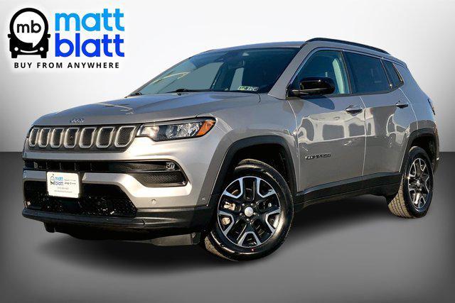 used 2022 Jeep Compass car, priced at $21,835