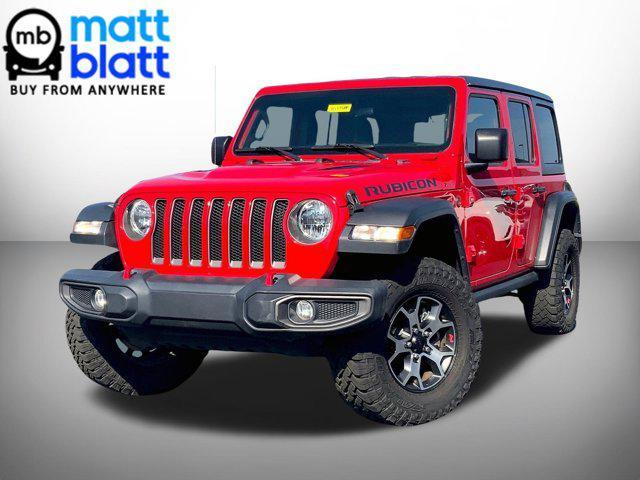 used 2020 Jeep Wrangler Unlimited car, priced at $33,980