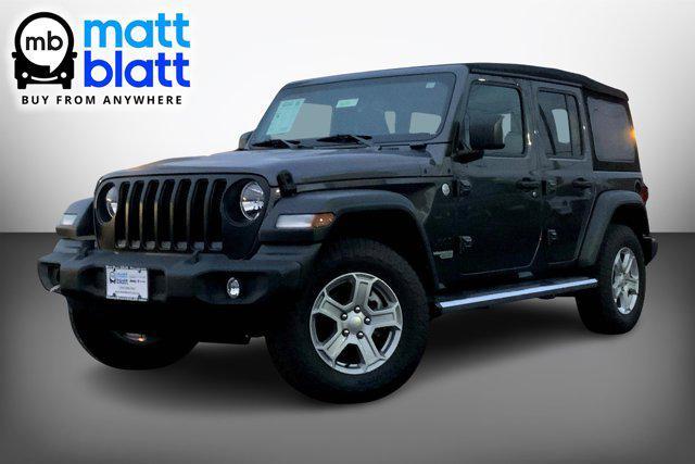 used 2021 Jeep Wrangler Unlimited car, priced at $30,500