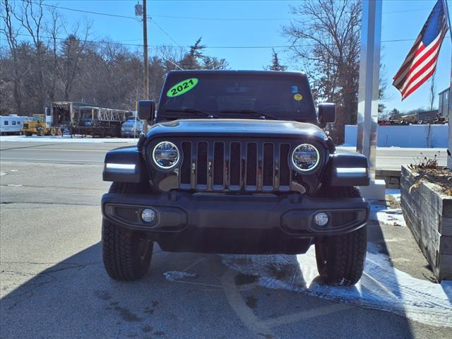 used 2021 Jeep Wrangler Unlimited car, priced at $33,998