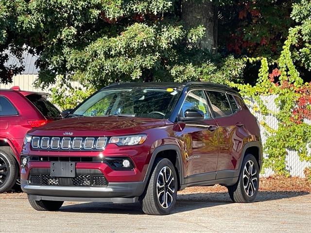 used 2022 Jeep Compass car, priced at $25,998