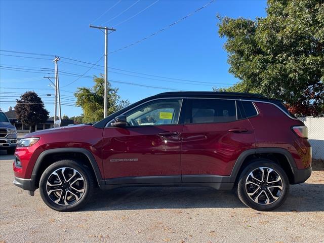 used 2022 Jeep Compass car, priced at $23,998