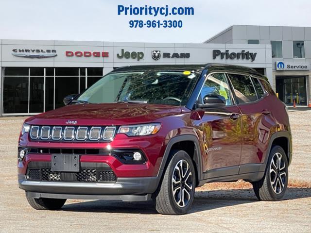 used 2022 Jeep Compass car, priced at $23,998