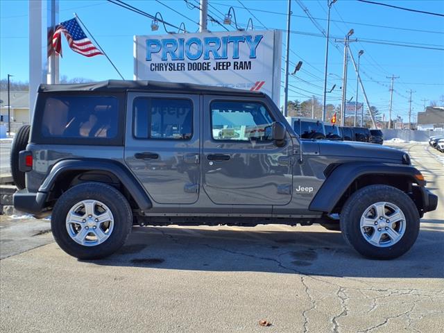 used 2021 Jeep Wrangler Unlimited car, priced at $29,798