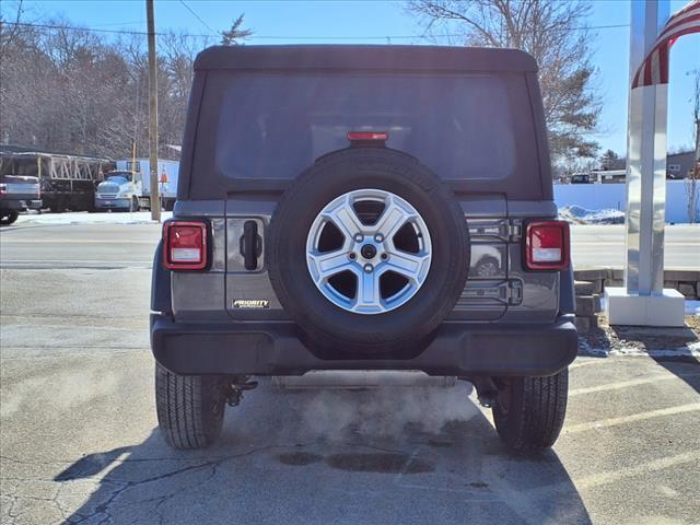 used 2021 Jeep Wrangler Unlimited car, priced at $28,998