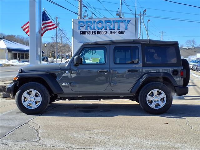 used 2021 Jeep Wrangler Unlimited car, priced at $28,998