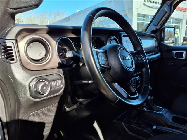 used 2021 Jeep Wrangler Unlimited car, priced at $28,998