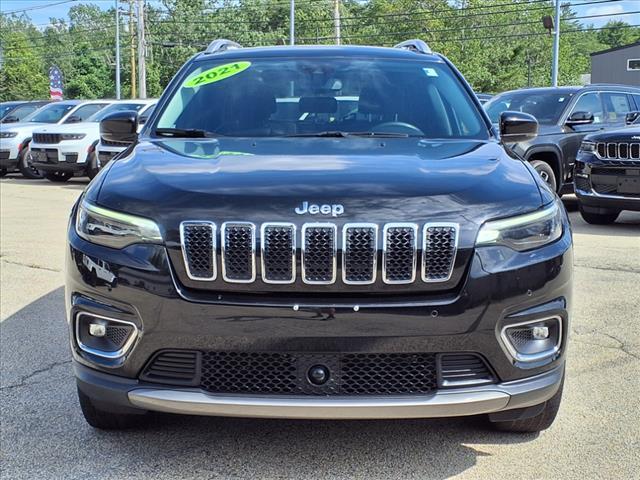 used 2021 Jeep Cherokee car, priced at $23,498