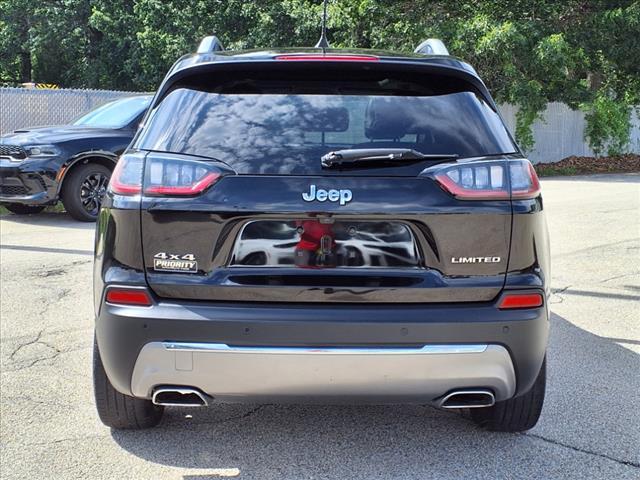 used 2021 Jeep Cherokee car, priced at $23,498