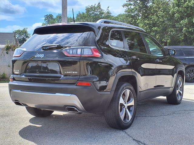 used 2021 Jeep Cherokee car, priced at $23,498
