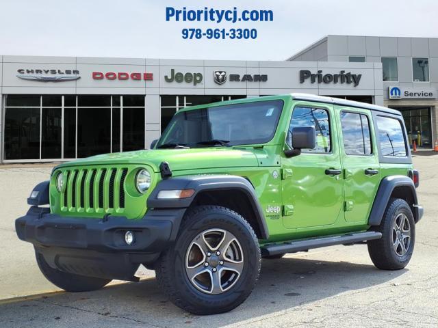 used 2019 Jeep Wrangler Unlimited car, priced at $23,488
