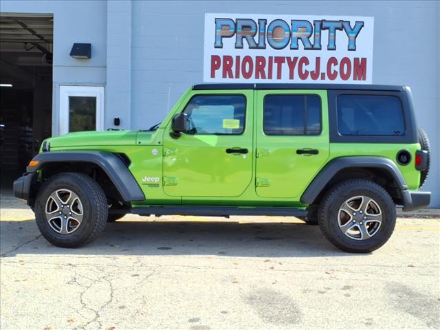 used 2019 Jeep Wrangler Unlimited car, priced at $23,488