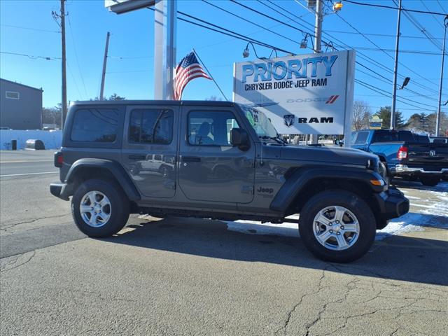 used 2021 Jeep Wrangler Unlimited car, priced at $30,482