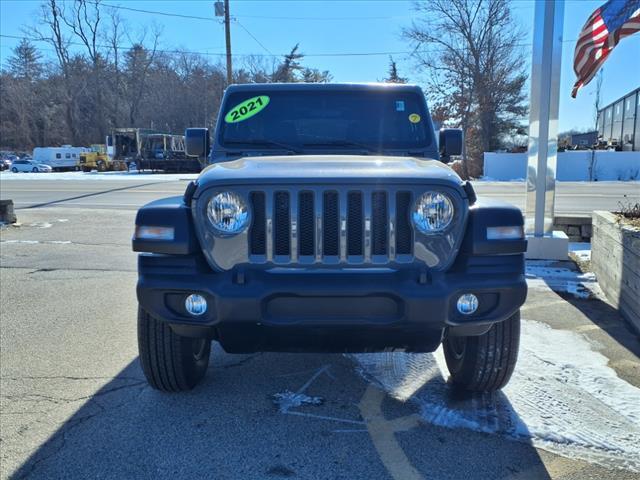 used 2021 Jeep Wrangler Unlimited car, priced at $29,998