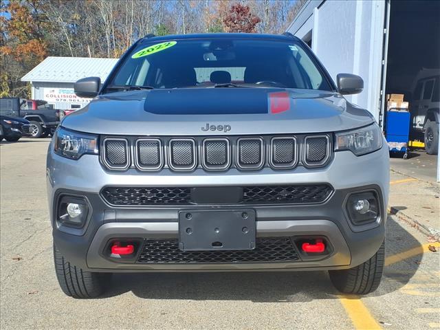 used 2022 Jeep Compass car, priced at $23,998