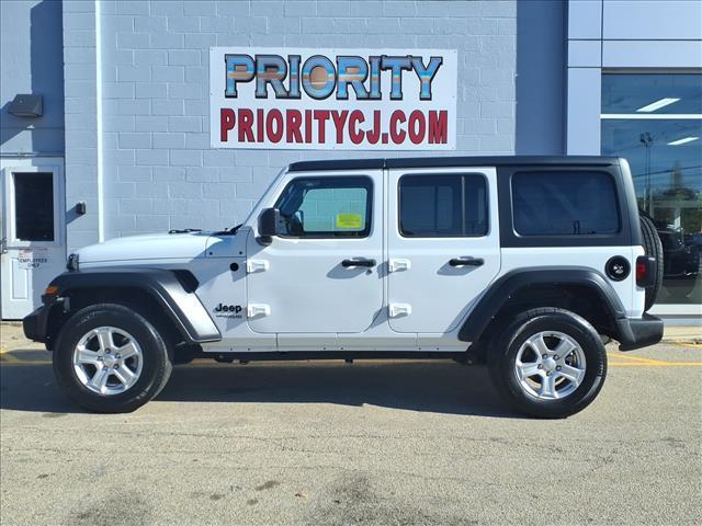 used 2022 Jeep Wrangler Unlimited car, priced at $28,998
