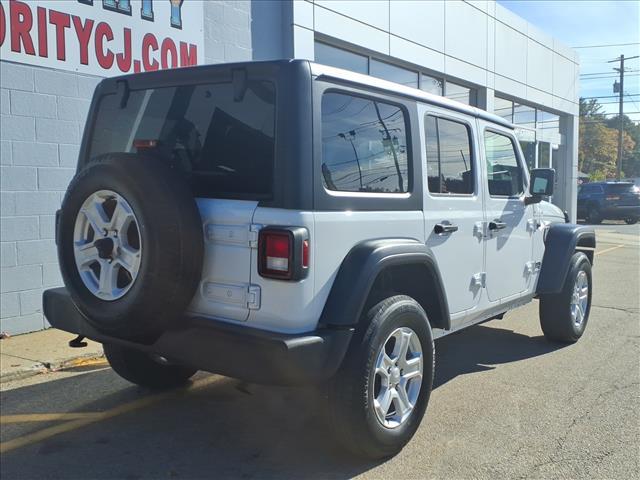 used 2022 Jeep Wrangler Unlimited car, priced at $28,998