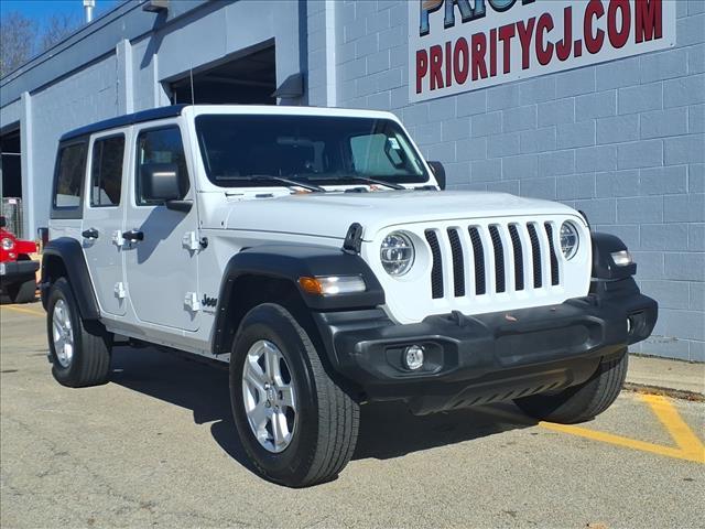 used 2022 Jeep Wrangler Unlimited car, priced at $28,998