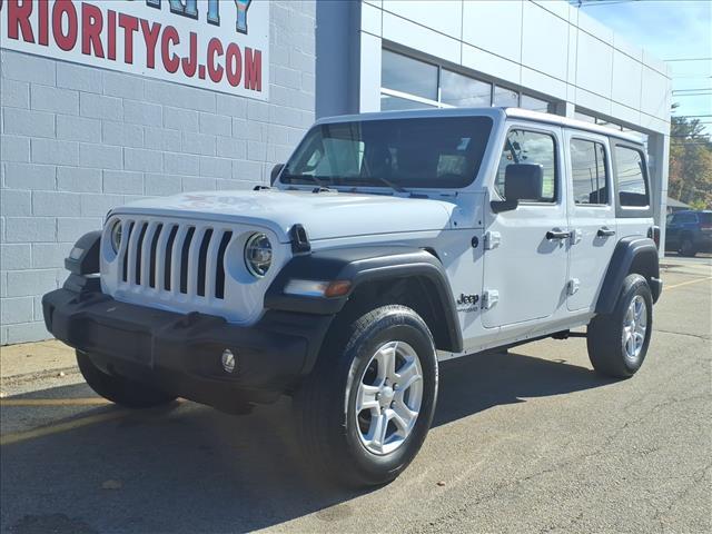 used 2022 Jeep Wrangler Unlimited car, priced at $28,998