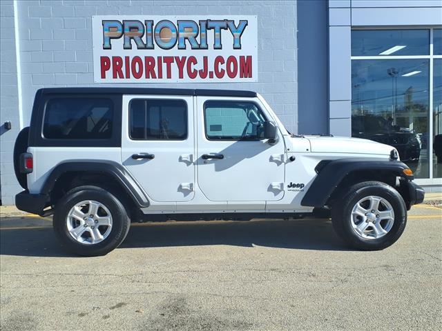 used 2022 Jeep Wrangler Unlimited car, priced at $28,998