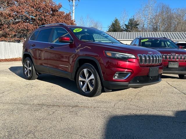 used 2021 Jeep Cherokee car, priced at $22,998