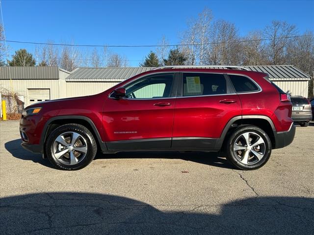 used 2021 Jeep Cherokee car, priced at $22,998