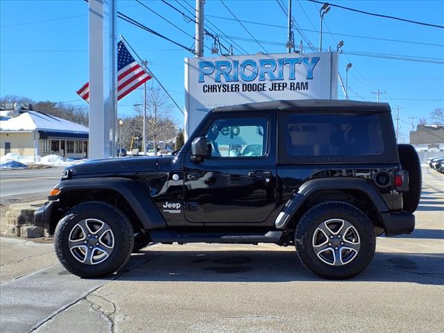 used 2021 Jeep Wrangler car, priced at $26,998