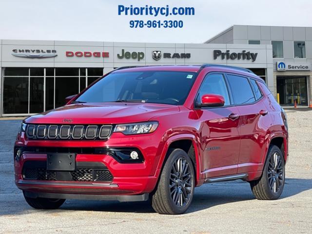 used 2022 Jeep Compass car, priced at $21,998