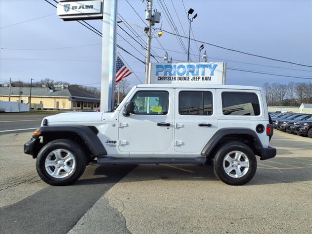 used 2021 Jeep Wrangler Unlimited car, priced at $29,998