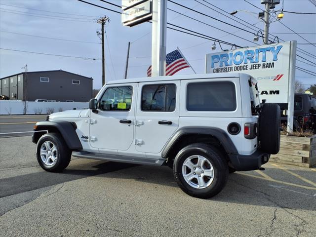 used 2021 Jeep Wrangler Unlimited car, priced at $29,498