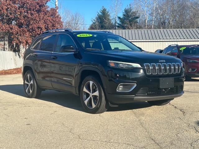 used 2021 Jeep Cherokee car, priced at $22,998