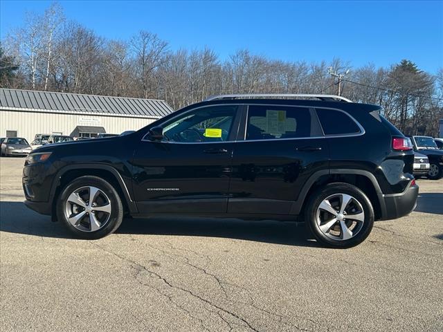 used 2021 Jeep Cherokee car, priced at $22,998