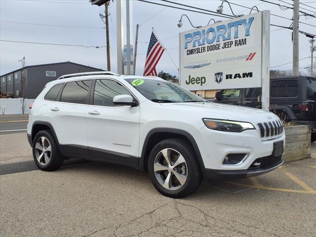 used 2021 Jeep Cherokee car, priced at $23,698