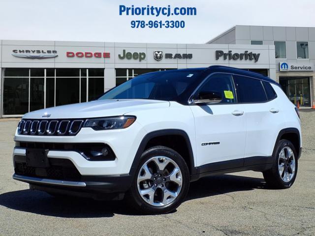 used 2022 Jeep Compass car, priced at $21,998
