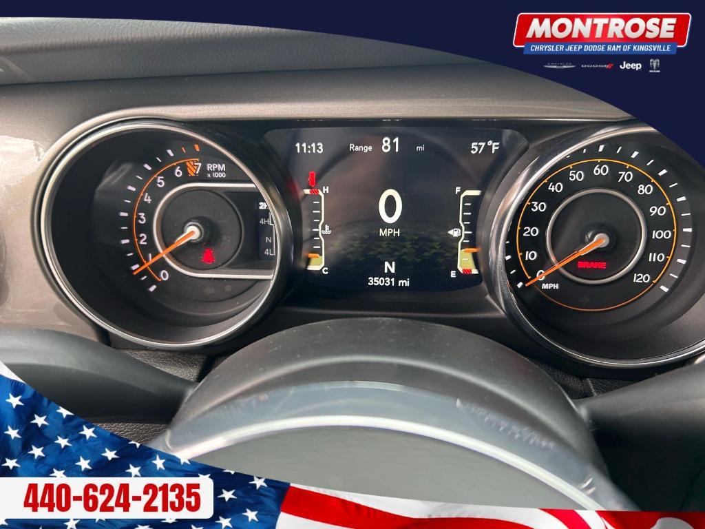 used 2021 Jeep Wrangler Unlimited car, priced at $32,199