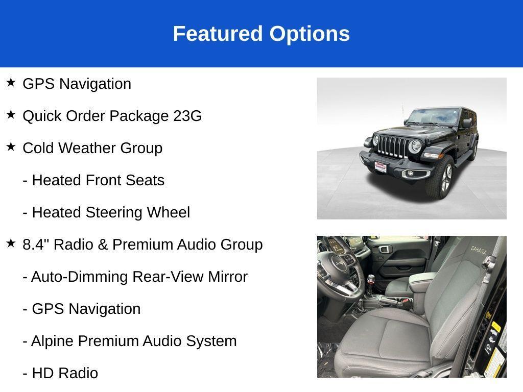 used 2021 Jeep Wrangler Unlimited car, priced at $32,199