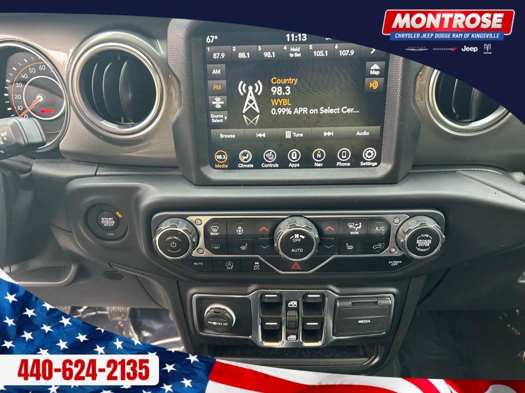 used 2021 Jeep Wrangler Unlimited car, priced at $32,199