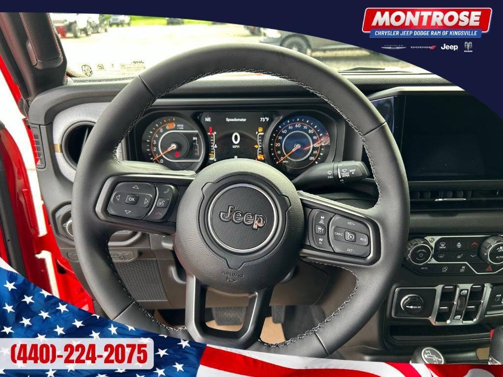 new 2025 Jeep Wrangler car, priced at $41,390