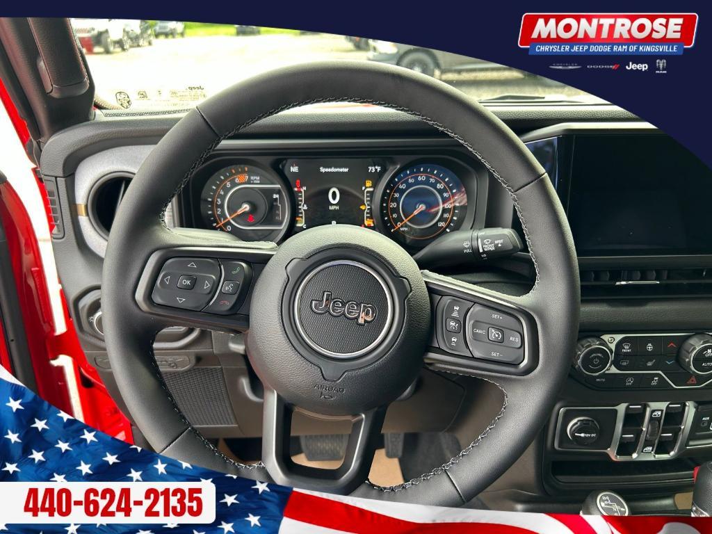 new 2025 Jeep Wrangler car, priced at $39,390