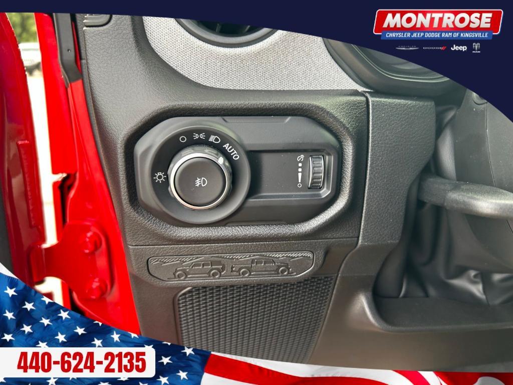 new 2025 Jeep Wrangler car, priced at $39,390