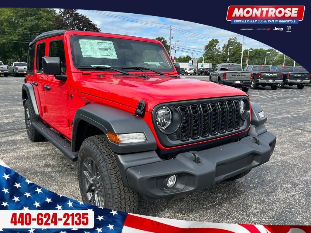 new 2025 Jeep Wrangler car, priced at $39,390