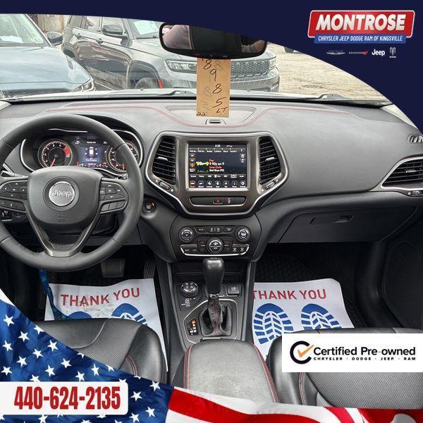used 2022 Jeep Cherokee car, priced at $25,299