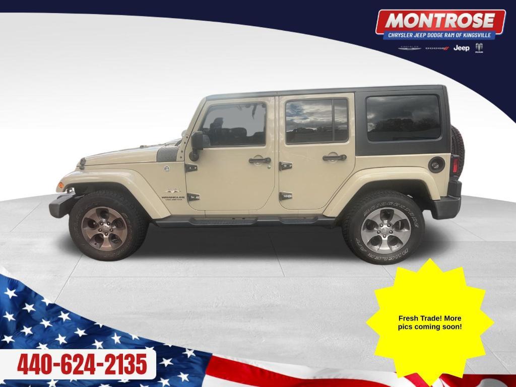 used 2017 Jeep Wrangler Unlimited car, priced at $16,699